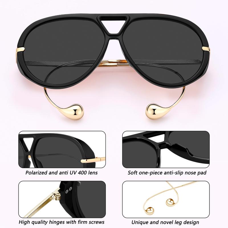 🔥Fashionable Oversized Aviator Sunglasses