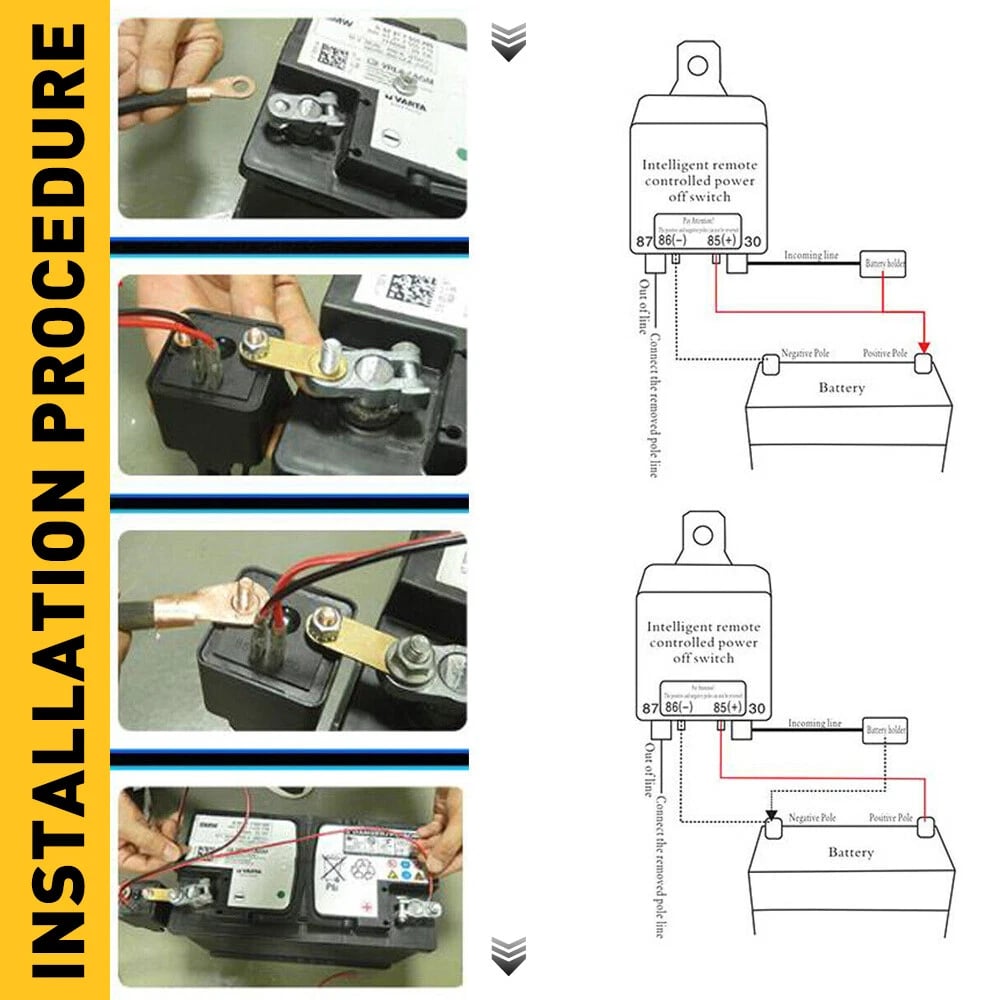 Last Day 49% OF🔥Car Battery Disconnect Switch