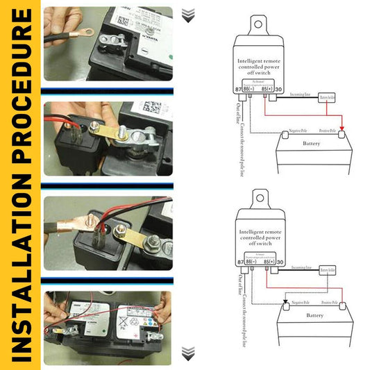 Last Day 49% OF🔥Car Battery Disconnect Switch