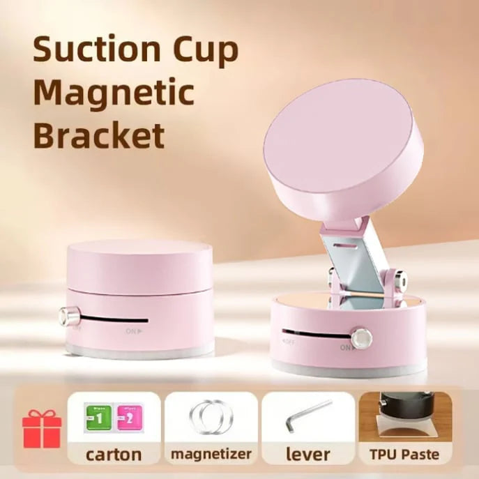 🔥 Last Day 49% OFF – [Upgraded version] Adjustable Vacuum Magnetic Suction Cup Phone Mount