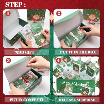 🎄 2025 New Creative Christmas Cash Surprise Gift Box