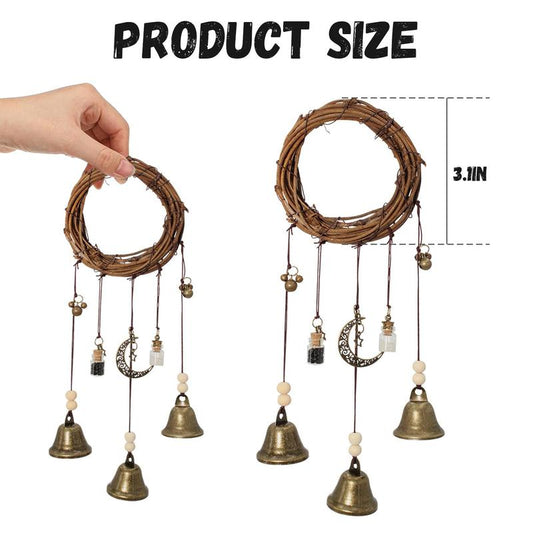 Last Day 49% OFF 🧙‍♀️🔔 Handmade Witch Bells for Home Protection