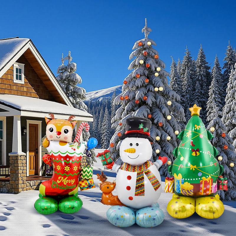 🎄Christmas Special 49% Off — Inflatable Christmas Balloon Set🎅✨