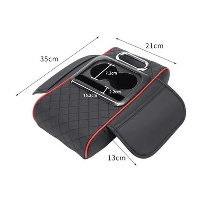 LAST DAY 49% OFF🔥Multi-Purpose Car Console Storage Bag with Armrest Pad