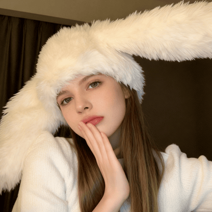 LAST DAY 49% OFF🔥Cute Long Bunny Ear Plush Hat ✨🐰