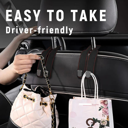 Mother's Day Special: 49% OFF✨ Suede Car Seat Back Hook - The Ultimate Car Organizer🚗