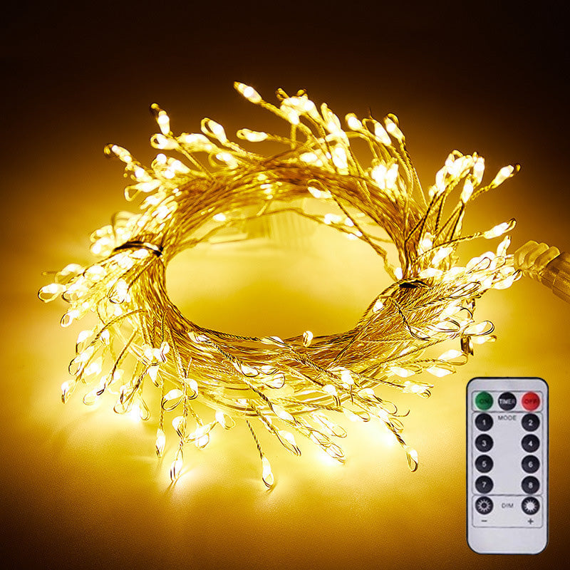🎄Christmas Sales 49% OFF -💡LED Copper Wire Firecracker Light String