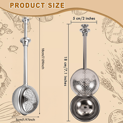 🔥Hot for the Holidays-Multifunctional Stainless Steel Powder Sifter