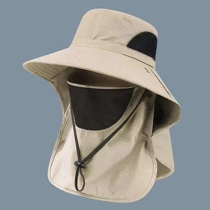 ☀️Summer Sale: 49% Off—A detachable sun hat that offers both face and neck protection🧢
