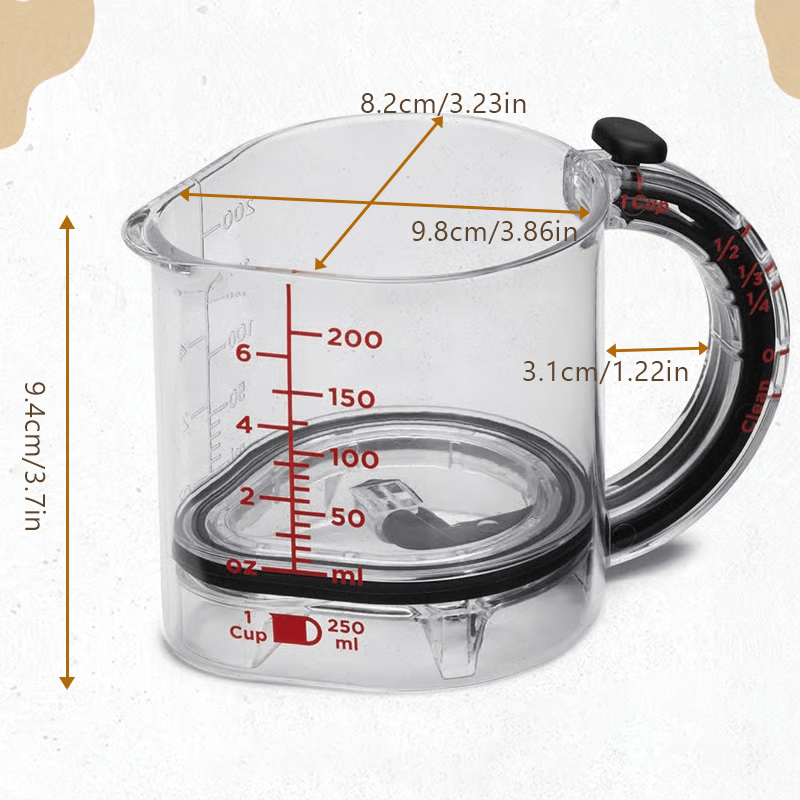 Last Day 49% OFF🔥Adjustable All-In-One Measuring Cup🍯