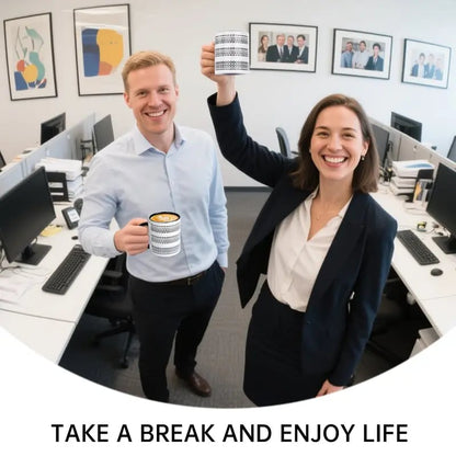 Fuck This Shit Mug, Hidden Message Funny Ceramic Coffee Mugs