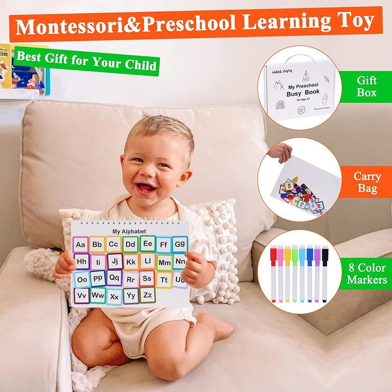 Last Day 49% OFF 🔥Montessori Busy Book for Kids [30 Themes]