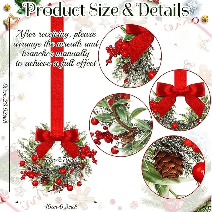 🎄Early Christmas Sale🔥Christmas Mini Wreaths