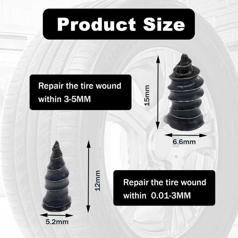 Last Day 49% OFF🔥Self-service Tyre Repair Vacuum Rubber Nails Kit