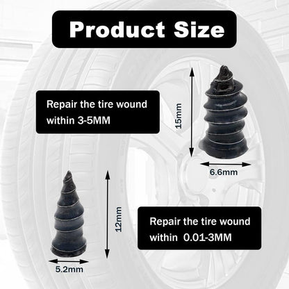 Last Day 49% OFF🔥Self-service Tyre Repair Vacuum Rubber Nails Kit