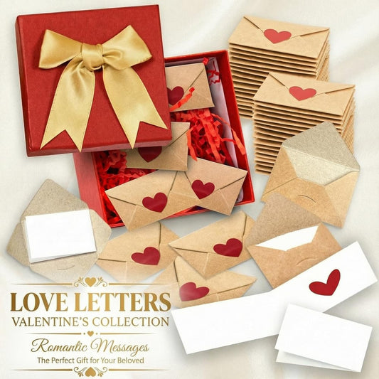 Valentine's Day Special: 49% OFF❤️Mini Blank Cards & Envelopes for Him Her 🥰 Cute Valentine's Day Anniversary Gift