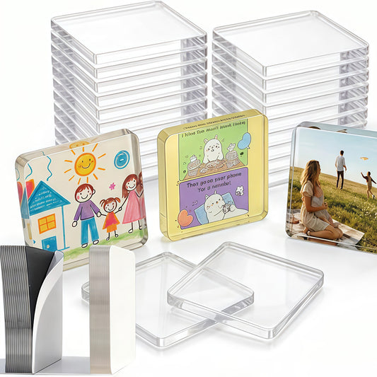 🎨 DIY Kids’ Artwork Fridge Magnet Kit – Turn Little Masterpieces into Lasting Memories