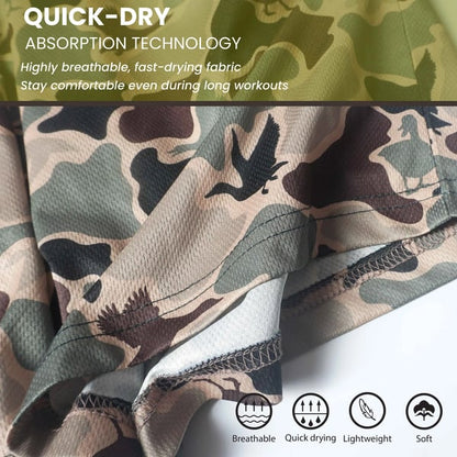 🔥Last Day 50% OFF - 3 Pack Duck Hunting Camo Shorts