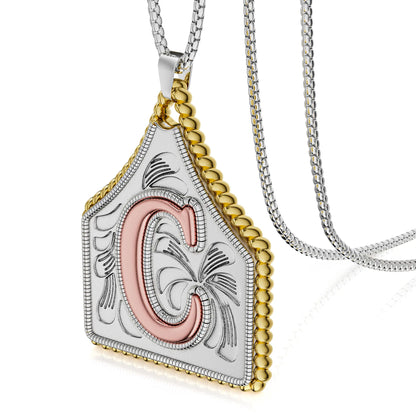 💖 Last Day 49% OFF – A–Z Initial Necklace ✨ Personalized Letter Pendant Gift