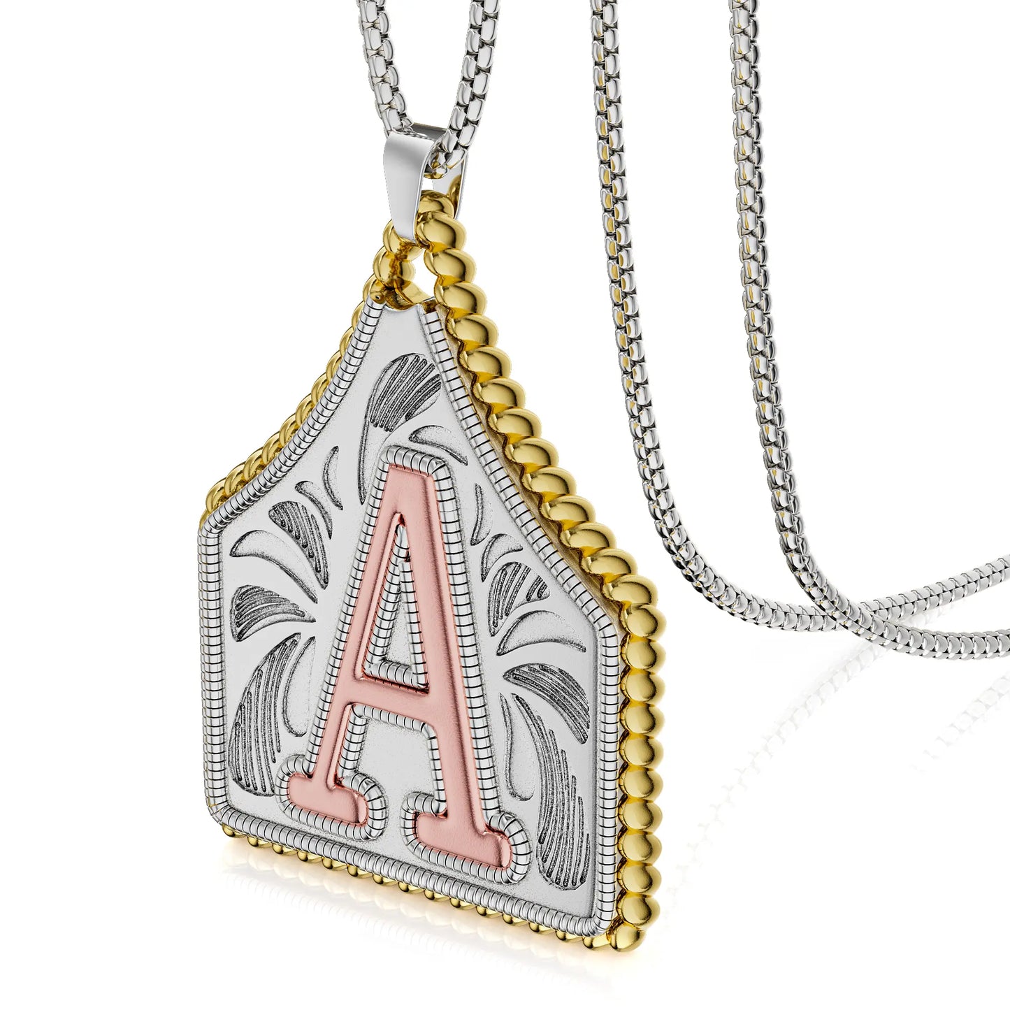 💖 Last Day 49% OFF – A–Z Initial Necklace ✨ Personalized Letter Pendant Gift