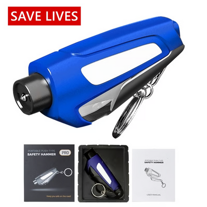 Automotive Escape Tools Window Breaker & Seatbelt Cutter