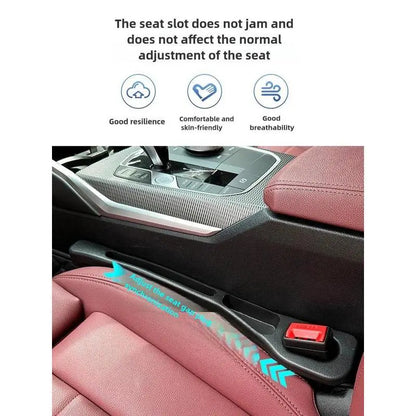 🚗 Last Day 49% OFF – Car Seat Gap Filler Organizer 🧳 Leak-Proof Storage for a Cleaner Interior