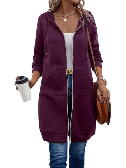 This Week Only!🔥Women Casual Zip up Fleece Hoodies