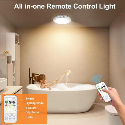 Last Day 49% OFF🔥Wireless Motion-Sensor Magnetic Ceiling Light (Rechargeable)💡