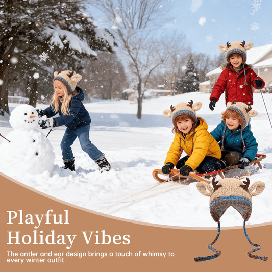2025 Christmas On Sale🎄Original design Festive Christmas Antler Hat