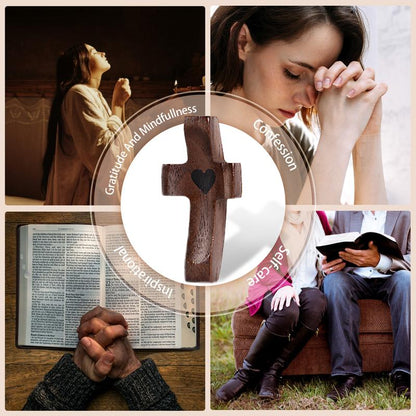 🙏A Cross to Hold Onto — Peace, Strength & Prayer（3PCS)