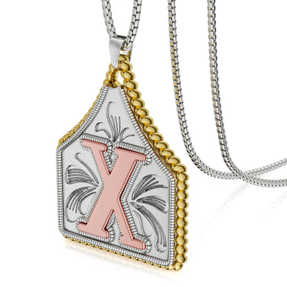 💖 Last Day 49% OFF – A–Z Initial Necklace ✨ Personalized Letter Pendant Gift