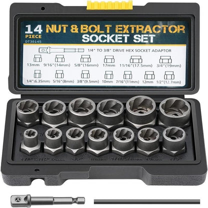 🔥Last Day 49% OFF🔩 Bolt Extractor Tool Set, 13+1 Counts Impact