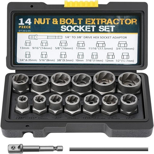 🔥Last Day 49% OFF🔩 Bolt Extractor Tool Set, 13+1 Counts Impact