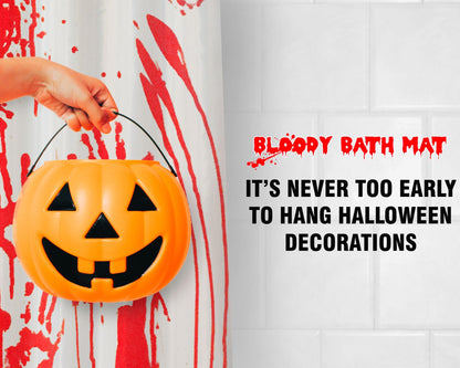 Halloween Special 49% OFF 🔥Bloody Bath Mat – Turns Red When Wet