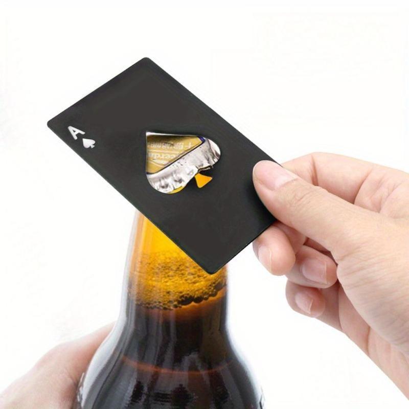 🔥Last Day 49% OFF♠️Ace of Spades Poker Card Bottle Opener