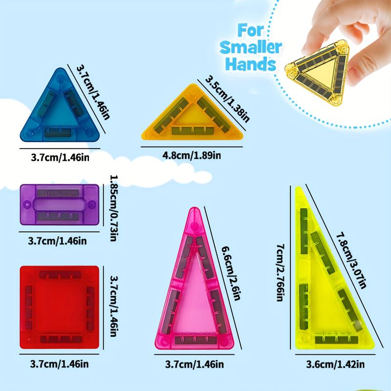 Last Day 49% OFF🔥Mini Magnetic Tile Toys with Iron Box