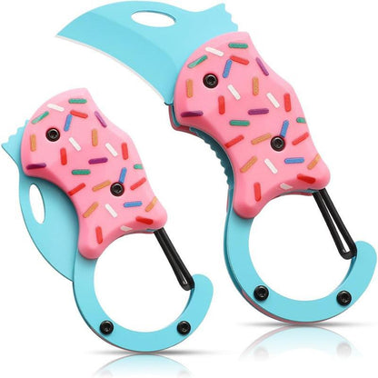 Last Day 49% OFF 🔥 Folding Utility Knife with Unique Donut Design