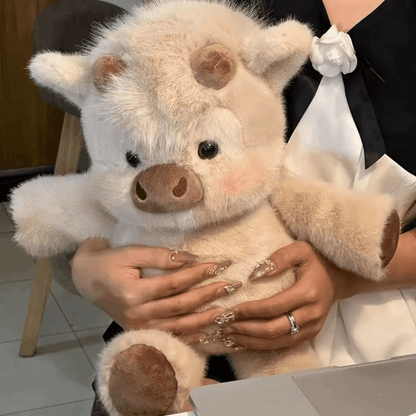 🔥Last Day 49% OFF – Chubby Highland Cow Plushie🧸💖