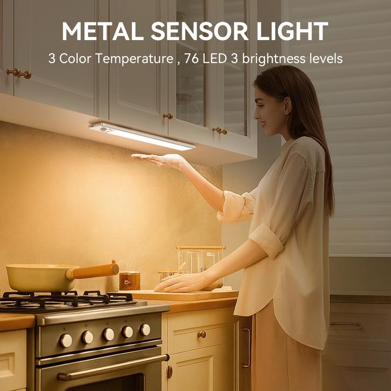 Last Day 49% OFF 🔥Magnetic Smart Sensor LED Light — Rechargeable & Drill-Free