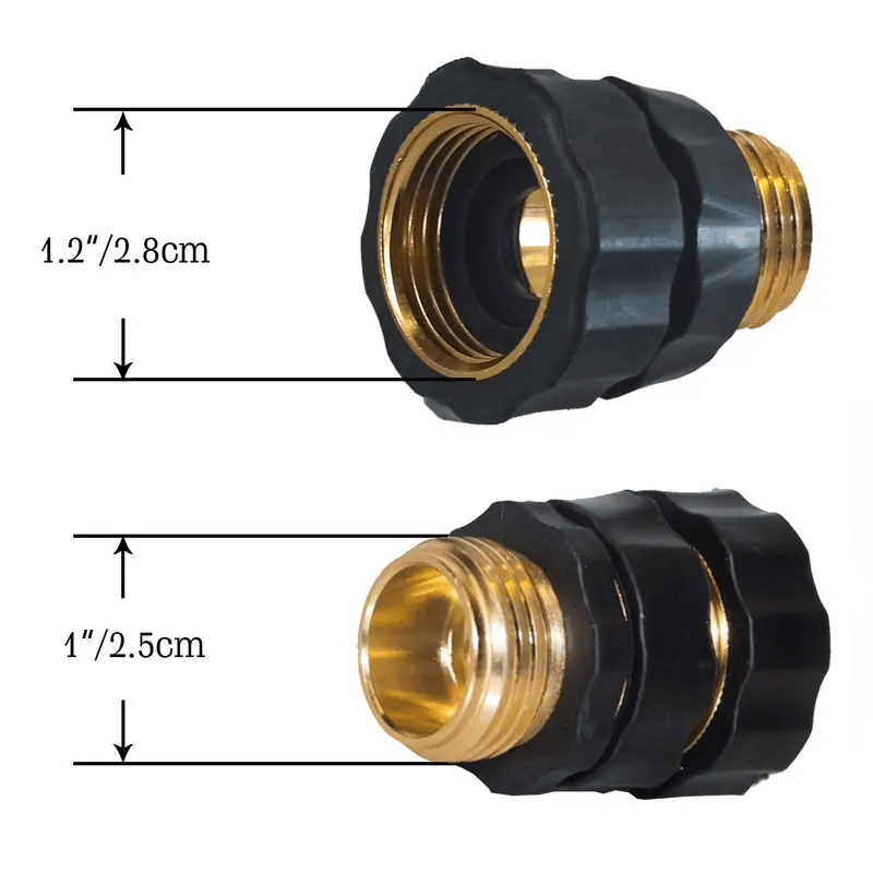 Connect Your Garden Hose In Seconds — No Twisting, No Leaks