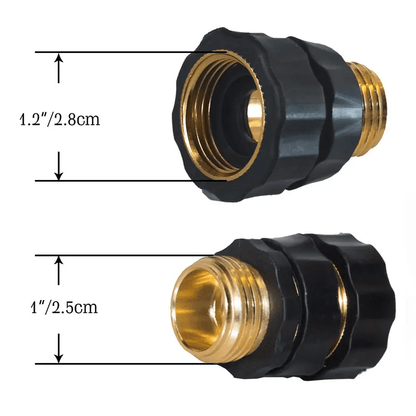 Connect Your Garden Hose In Seconds — No Twisting, No Leaks