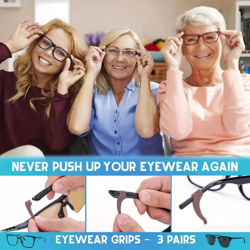 Last Day 49% OFF🔥 Glasses Anti-slip Silicone Ear Clip