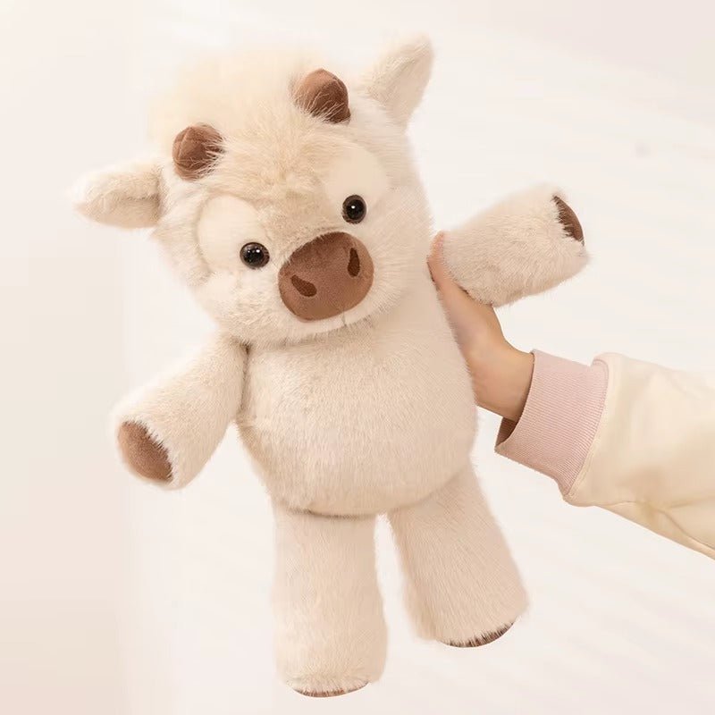 🔥Last Day 49% OFF – Chubby Highland Cow Plushie🧸💖