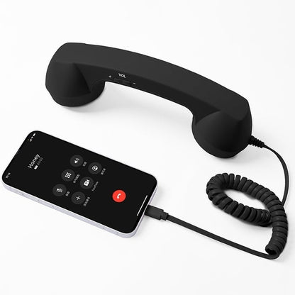 📞 Retro Phone Handset for Type-C Phones – Plug & Talk Vintage Receiver(49% OFF)