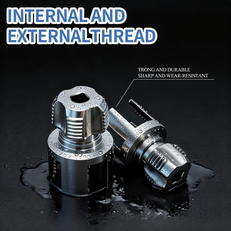 Last Day 49% OFF🔥Pipe Tapping and Threading Tool | Dual-Specification Compatible