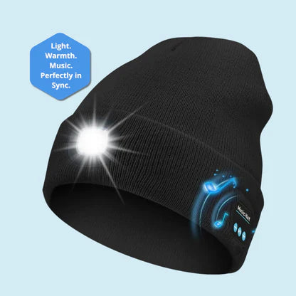Last Day 49% OFF🔥Bluetooth Beanie with LED Headlight and Removable Speakers