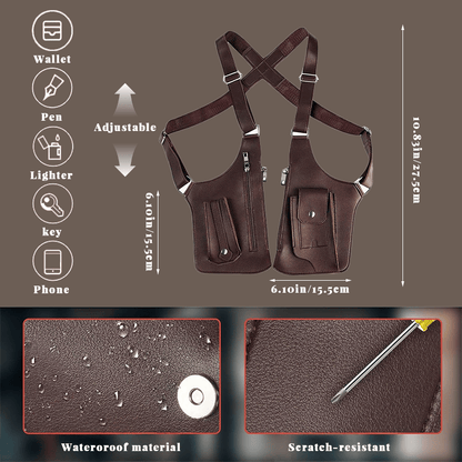2025 New Adjustable Anti-Theft Underarm Vest Bag