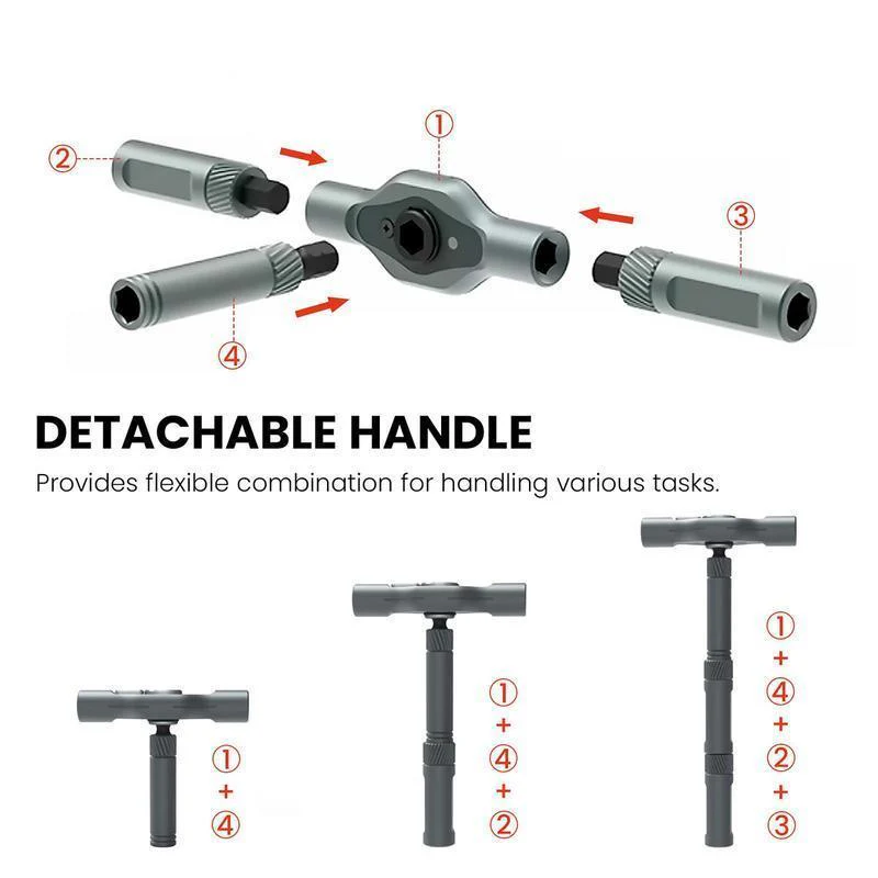 🔥24 in 1 DlY Screwdriver Set Magnetic Compact and Portable Ratchet Screwdriver