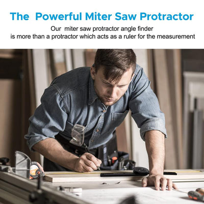 Last Day 49% OFF 🔥Aluminum Miter Saw Protractor-Best Angle Measurement Tool