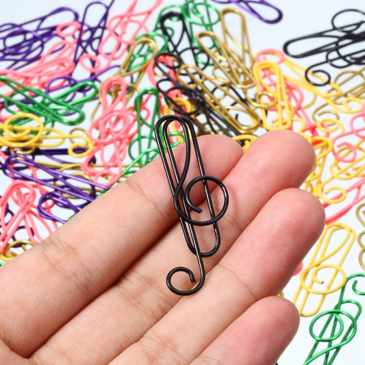 Last Day 49% OFF🎵Music multicoloured metal paper clips(100 PCS)